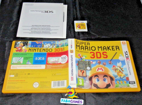 3ds super mario maker - 3ds,